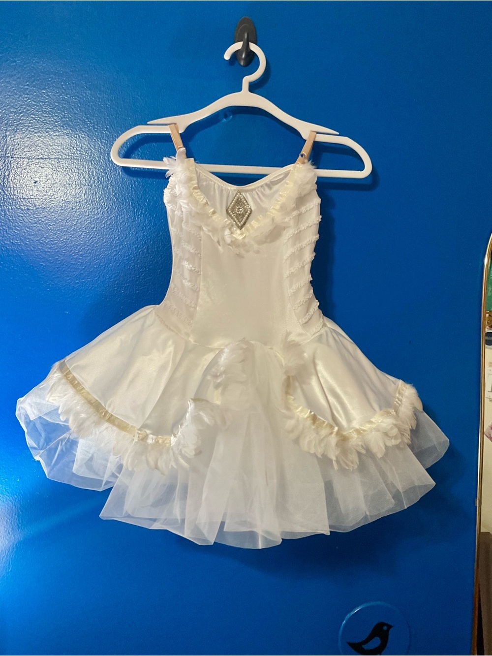 “Swan Lake” Tulle Ballet Dress for Kids - Elegant Performance Costume